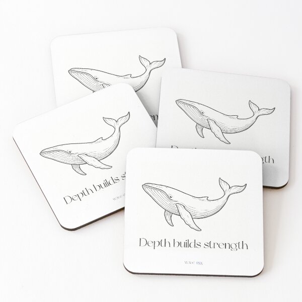 Item preview, Depth builds strength. Whale designed and sold by WALE-iNK.