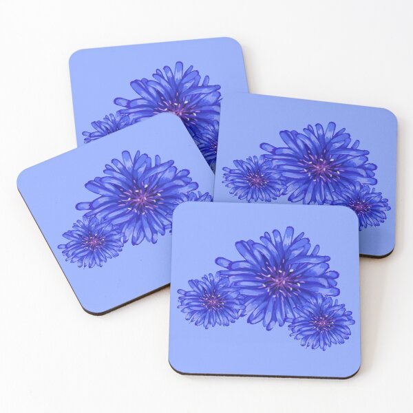 Item preview, Cornflower flower pattern designed and sold by Fridayscorner.
