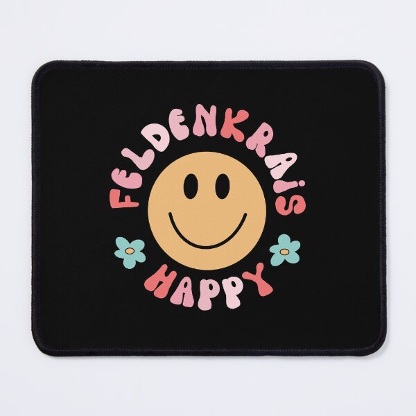 Item preview, Black Smiley Feldenkrais designed and sold by Feldymerch.