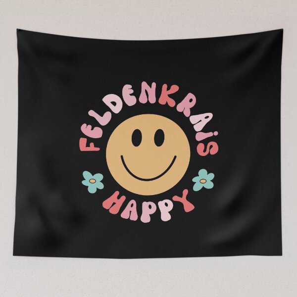 Item preview, Black Smiley Feldenkrais designed and sold by Feldymerch.