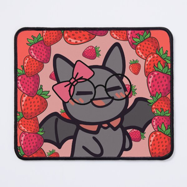 Item preview, Kawaii Bat Strawberry Garden Aesthetic designed and sold by Kanniax.