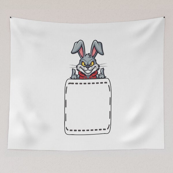Item preview, Pocket Rabbit designed and sold by Rich Summers Art.