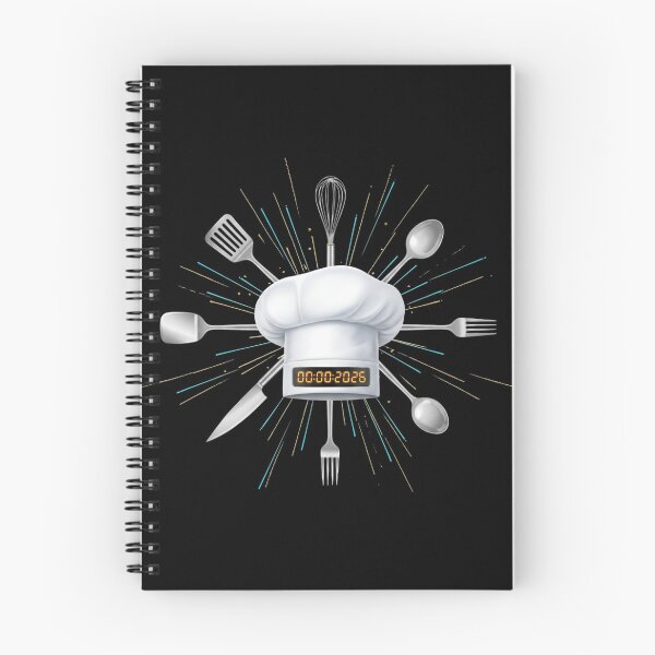 Item preview, Chef 2026 New Year Design – Chef Hat Countdown 00:00:2026, Culinary Fireworks Kitchen Art, Cook Gift designed and sold by FUIRY .