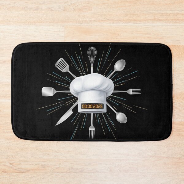 Item preview, Chef 2026 New Year Design – Chef Hat Countdown 00:00:2026, Culinary Fireworks Kitchen Art, Cook Gift designed and sold by FUIRY .