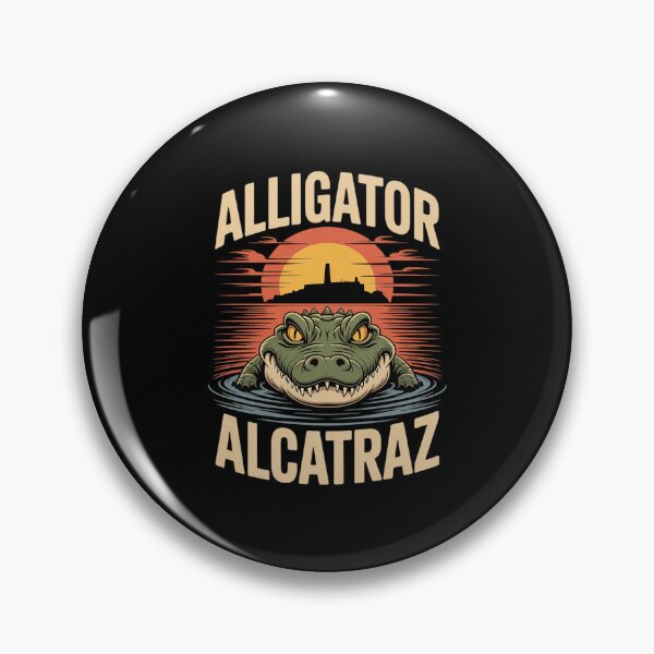 Item preview, Alligator Alcatraz Florida Everglades Alligator Meme  designed and sold by AquaKiev.