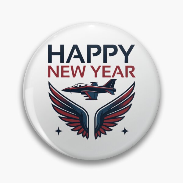 Item preview, Happy New Year Fighter Jet Wings #Aviation #NewYearGift designed and sold by Combat Skies.