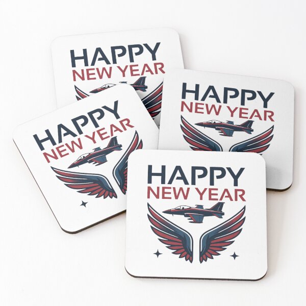 Item preview, Happy New Year Fighter Jet Wings #Aviation #NewYearGift designed and sold by Combat Skies.