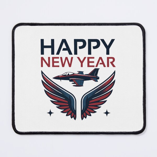 Item preview, Happy New Year Fighter Jet Wings #Aviation #NewYearGift designed and sold by Combat Skies.