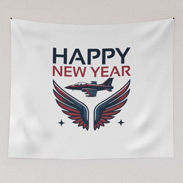 Item preview, Happy New Year Fighter Jet Wings #Aviation #NewYearGift designed and sold by Combat Skies.