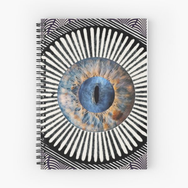 Item preview, The Blue Portal Eye Opening Digital Collage designed and sold by Licorice Moon.