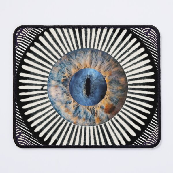 Item preview, The Blue Portal Eye Opening Digital Collage designed and sold by Licorice Moon.