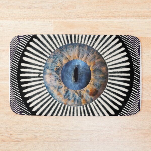 Item preview, The Blue Portal Eye Opening Digital Collage designed and sold by Licorice Moon.