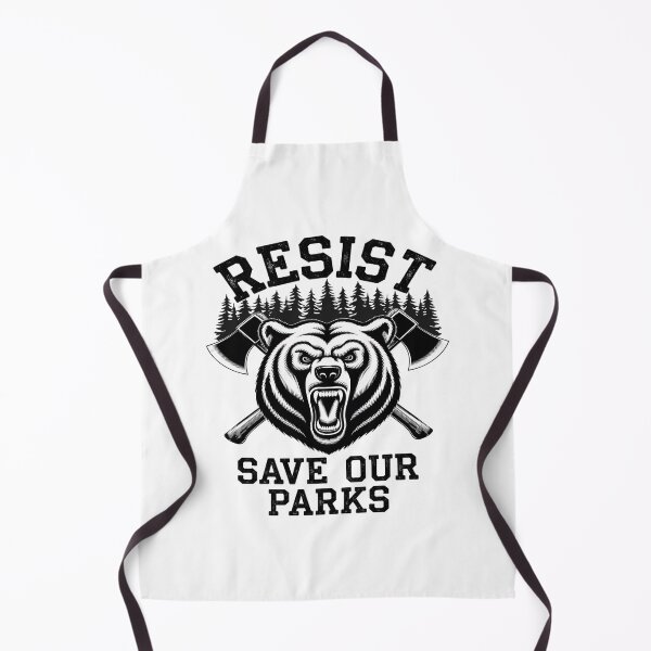 Item preview, Resist Save Our Parks Bear Nature Protect National Parks designed and sold by FadeOfThrone.