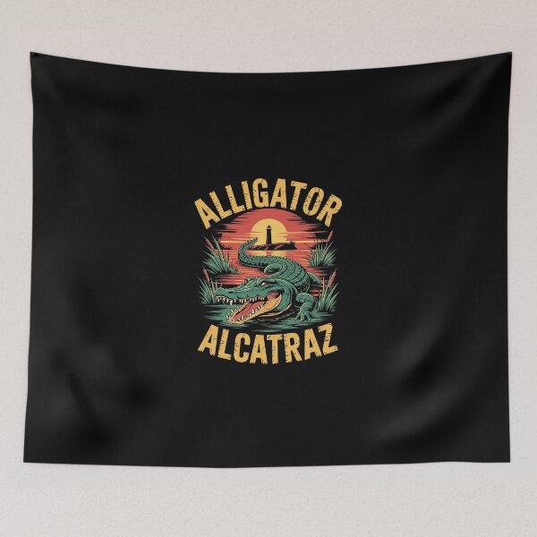Item preview, Alligator Alcatraz Meme Apparel  designed and sold by SyntaxClaw.