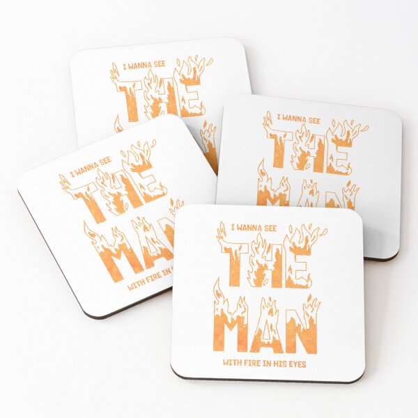 Item preview, The Man with Fire in His Eyes | Christian Design designed and sold by Kingdom Studio.