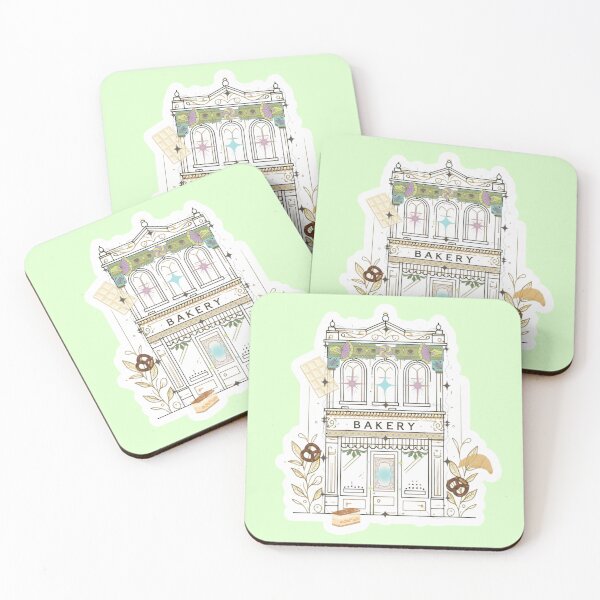 Item preview, Magical Bakery Illustration – Dreamy Cake Shop with Floating Desserts designed and sold by Sugar Wisdom .