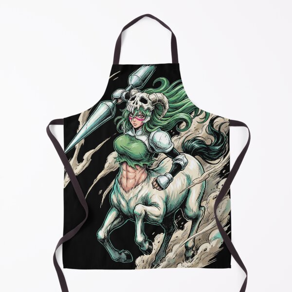 Item preview, Green Haired Espada Tercera Arrancar Resurrection Gamuza Centaur Form Hollow Mask Adult Nelliel Fan Art Portrait Illustration Poster T-Shirt Sticker Print Gift designed and sold by Senpaiwaves.