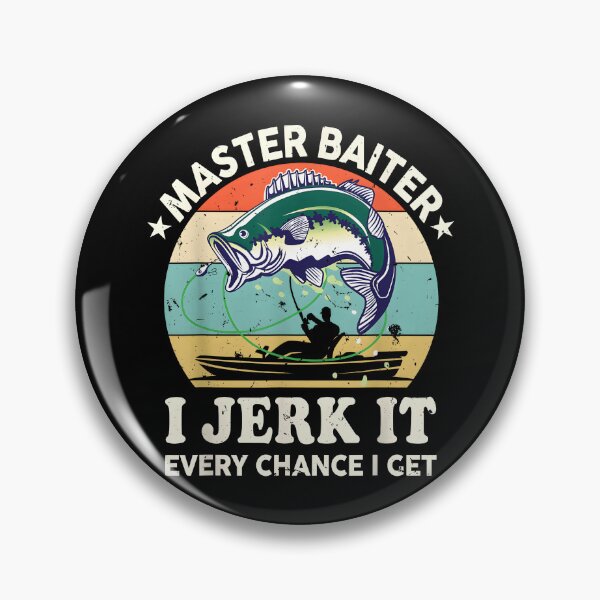 Item preview, Pesca de lubina en kayak con cebo maestro Humor divertido para adultos designed and sold by ChestOutLoud.