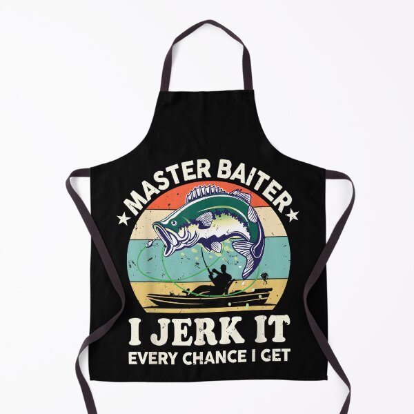 Item preview, Master-Baiter Kayak Fishing Bass Fish Funny Adult Humor designed and sold by ChestOutLoud.
