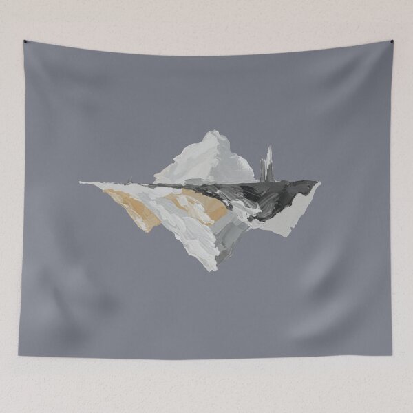 Item preview, Oilpaint Mountain designed and sold by PerfectlyWorlds.