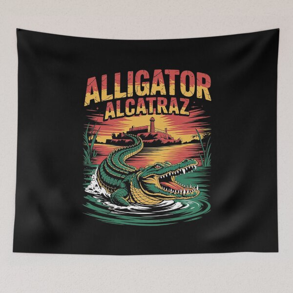 Item preview, Alligator Alcatraz Meme Apparel1  designed and sold by AquaKiev.