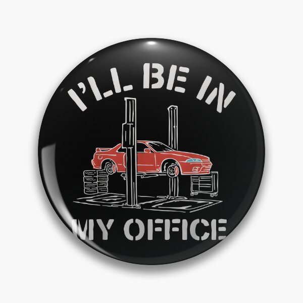 Item preview, I'll Be in My Office Funny Auto Mechanic designed and sold by ChestOutLoud.