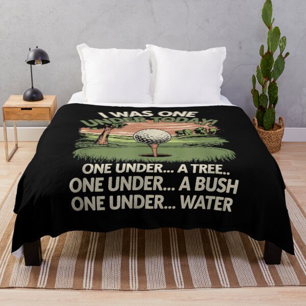 Item preview, I was One Under Today Funny Golf Lover Golfer Golfing designed and sold by ChestOutLoud.