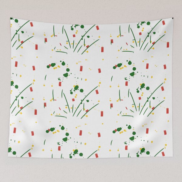 Item preview, Abstract Combination of Red Yellow Green brush stokes designed and sold by MagicMaker1984.