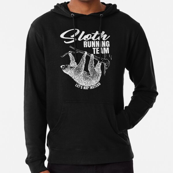 Sloth Running Team Lightweight Hoodie