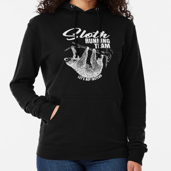 Sloth Running Team Lightweight Hoodie