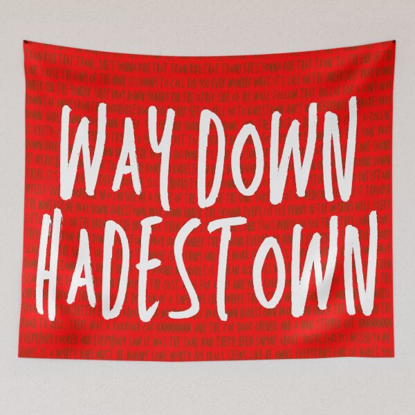 Artikelvorschau, Hadestown Lyrics entworfen und verkauft von broadwaygirl142.