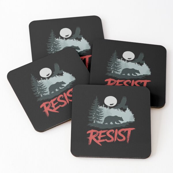 Item preview, Resist ALT US National Parks Resist Bear  designed and sold by PowAcademy.