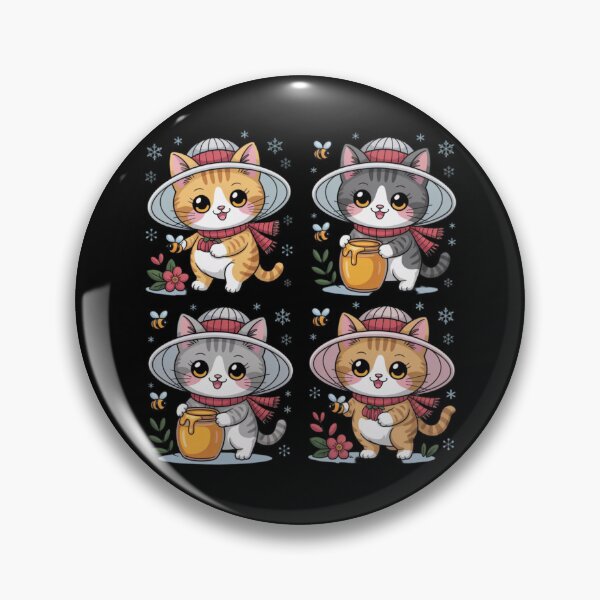 Item preview, Cat Obsession - cat beekeeper Honey lover designed and sold by DamioPolArt.
