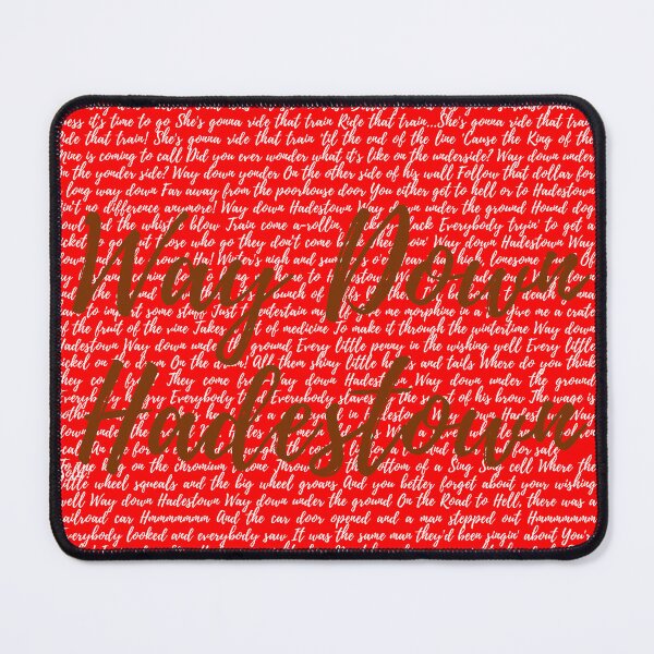Item preview, Hadestown Lyrics designed and sold by broadwaygirl142.