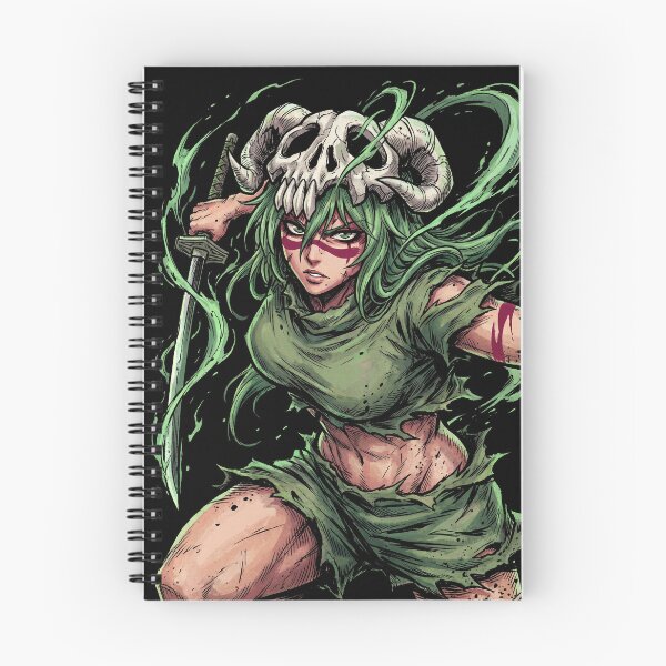 Item preview, Green Haired Espada Tercera Arrancar Resurrection Gamuza Centaur Form Hollow Mask Adult Nelliel Fan Art Portrait Illustration Poster T-Shirt Sticker Print Gift designed and sold by Senpaiwaves.