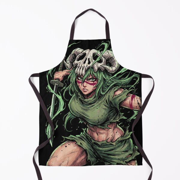 Item preview, Green Haired Espada Tercera Arrancar Resurrection Gamuza Centaur Form Hollow Mask Adult Nelliel Fan Art Portrait Illustration Poster T-Shirt Sticker Print Gift designed and sold by Senpaiwaves.