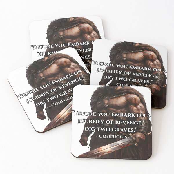 Item preview, “Before you embark on a journey of revenge, dig two graves.” designed and sold by ArtOfWarTshirts.