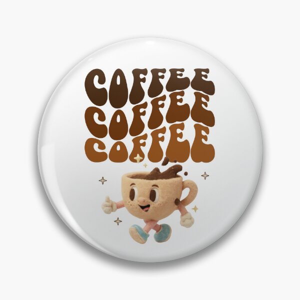 Item preview, Coffee Coffee Coffee – Kawaii Retro Coffee Cup Design for Coffee Lovers & Barista Vibes 2026 designed and sold by Minted..