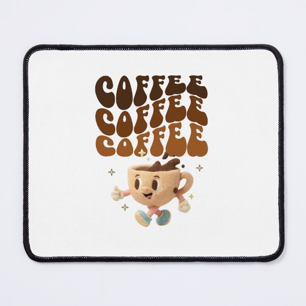 Item preview, Coffee Coffee Coffee – Kawaii Retro Coffee Cup Design for Coffee Lovers & Barista Vibes 2026 designed and sold by Minted..