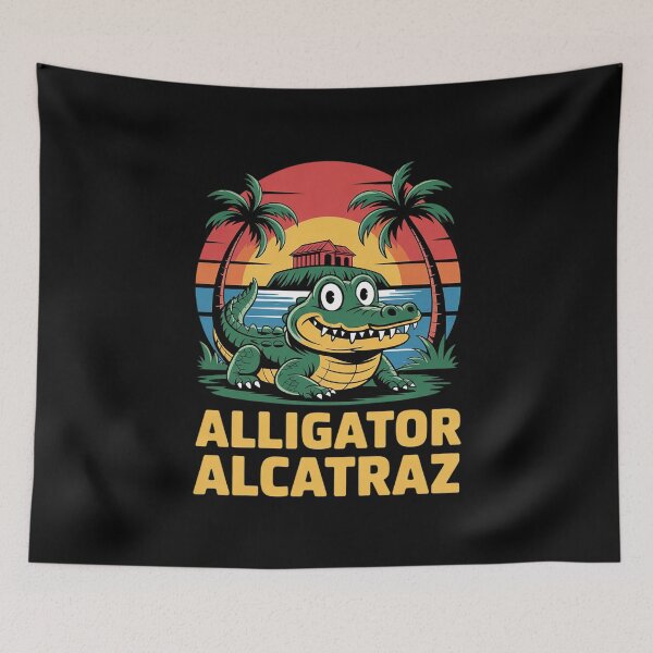 Item preview, Alligator Alcatraz Meme Florida7  designed and sold by AquaKiev.