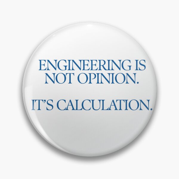 Item preview, Engineering Is Not Opinion – It’s Calculation | Green Engineering Statement designed and sold by aron_QuoTee.