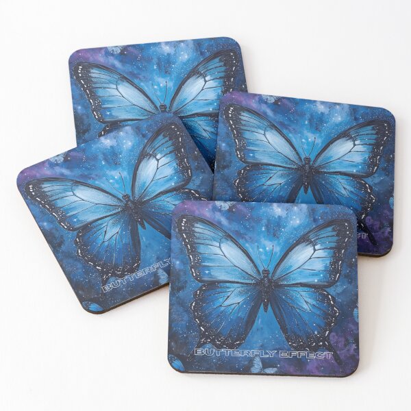 Item preview, Butterfly effect – Cosmic blue butterfly designed and sold by Mind Art Universe.