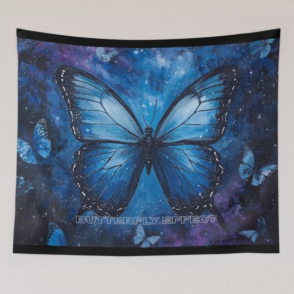 Item preview, Butterfly effect – Cosmic blue butterfly designed and sold by Mind Art Universe.