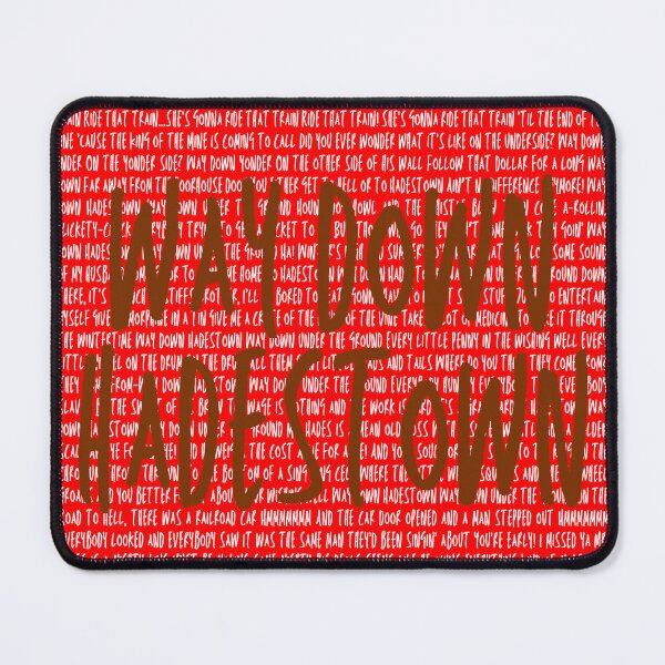 Item preview, Hadestown Lyrics designed and sold by broadwaygirl142.