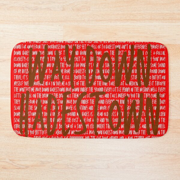 Item preview, Hadestown Lyrics designed and sold by broadwaygirl142.
