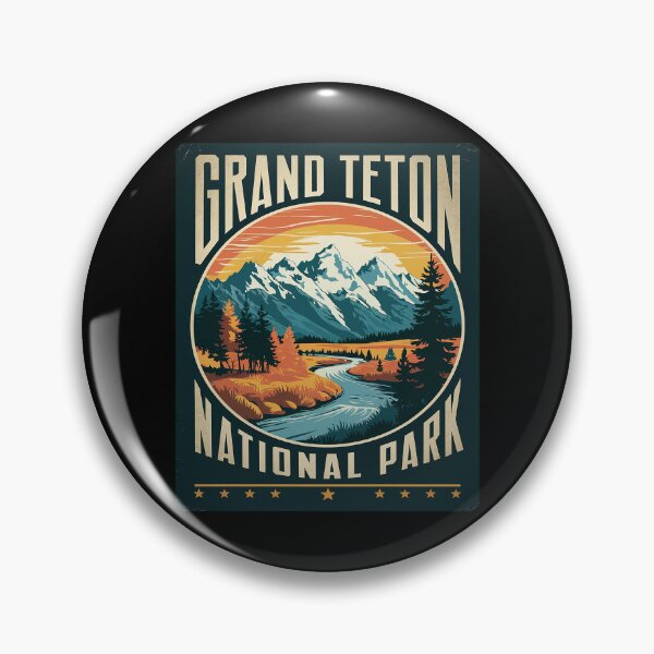 Artikelvorschau, Grand-Teton-Nationalpark: Wandern, Camping, Outdoor entworfen und verkauft von MarryIsMonth.