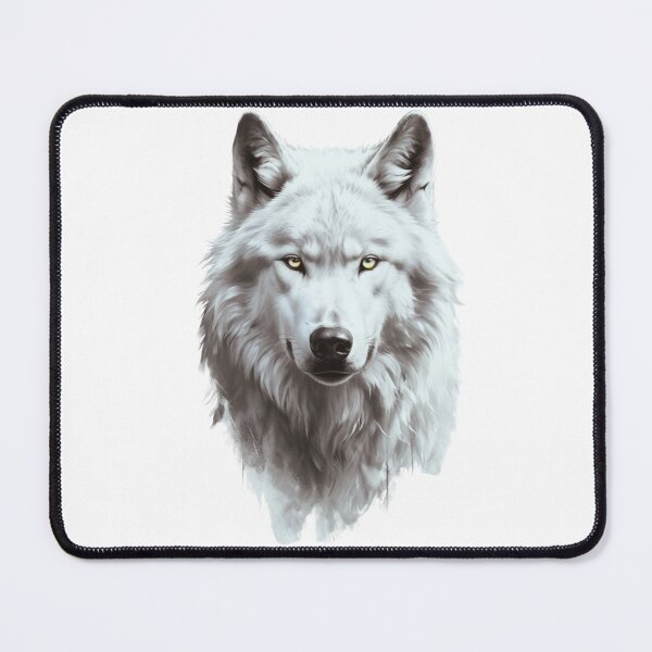 Item preview, Direwolf, white wolf, werewolf designed and sold by inkdrinkingdove.