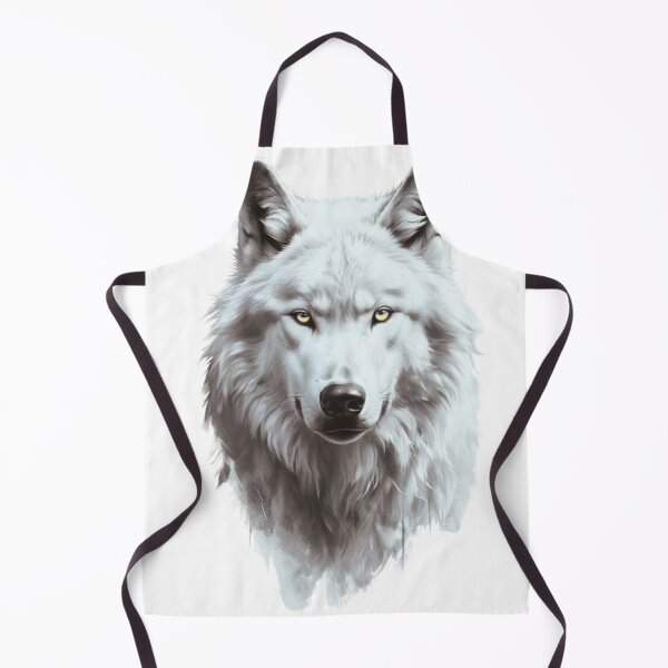 Item preview, Direwolf, white wolf, werewolf designed and sold by inkdrinkingdove.