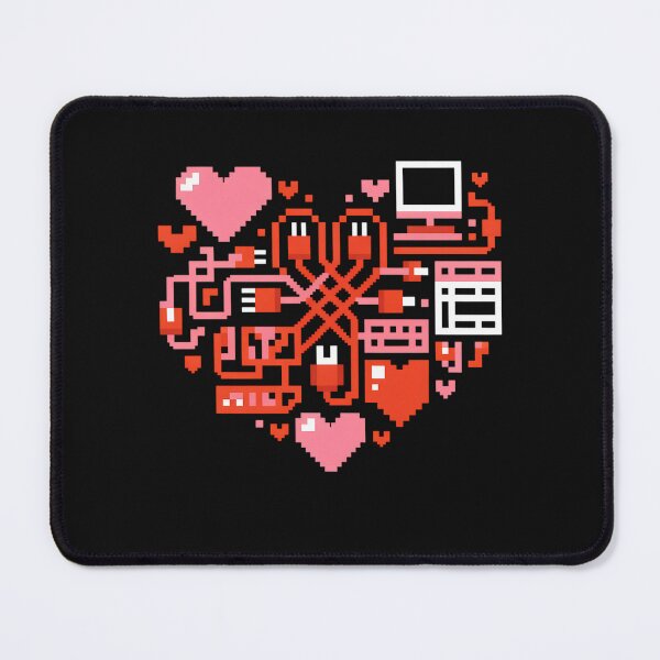 Item preview, IT Tech Support Retro Heart Valentines Day Programmer Coder designed and sold by clothesy7.