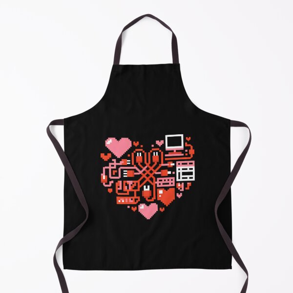 Item preview, IT Tech Support Retro Heart Valentines Day Programmer Coder designed and sold by clothesy7.